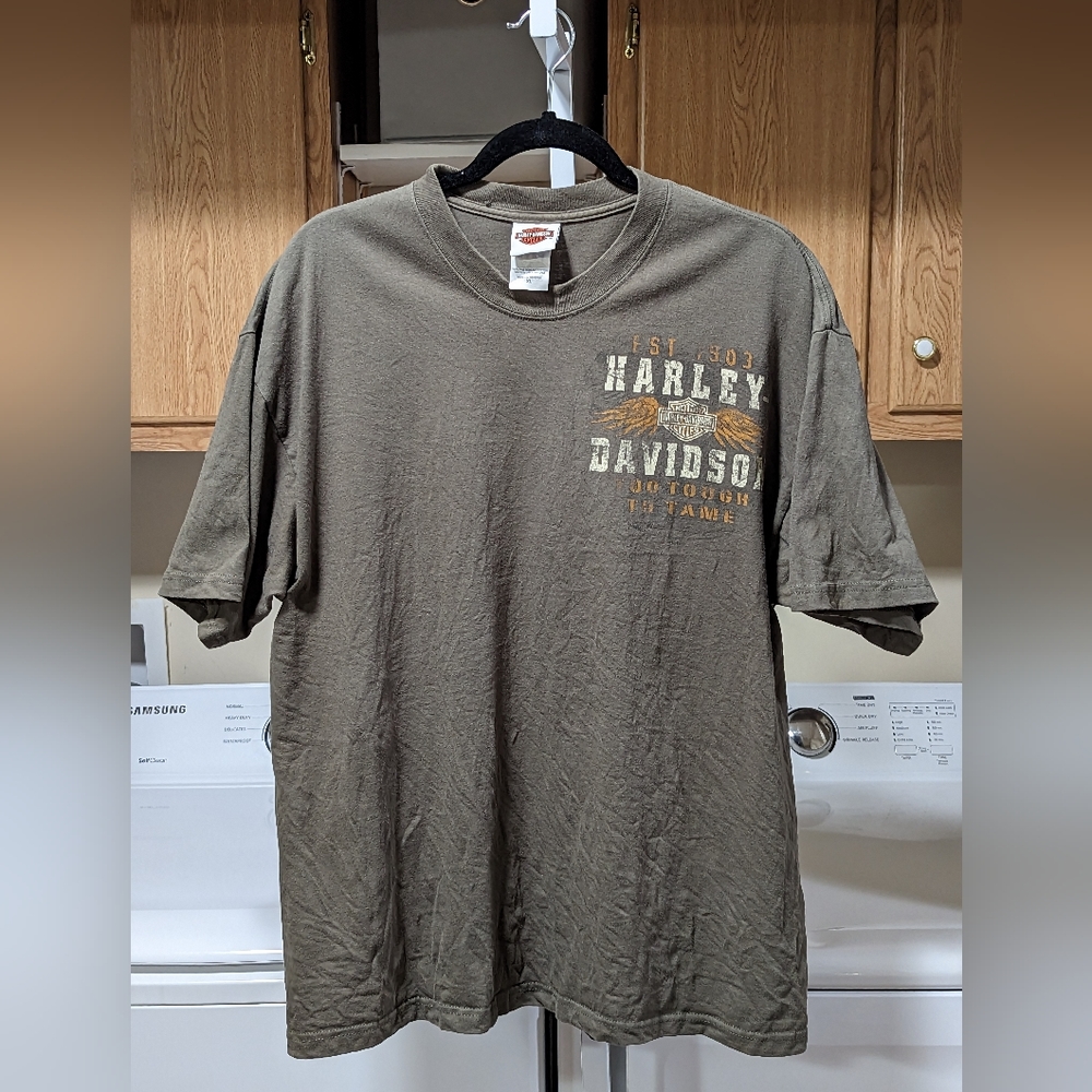 Harley Davidson Men's Graphic T-shirt  Kauai Hawaii Size XL